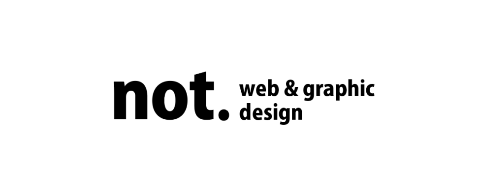 not.web&graphic design